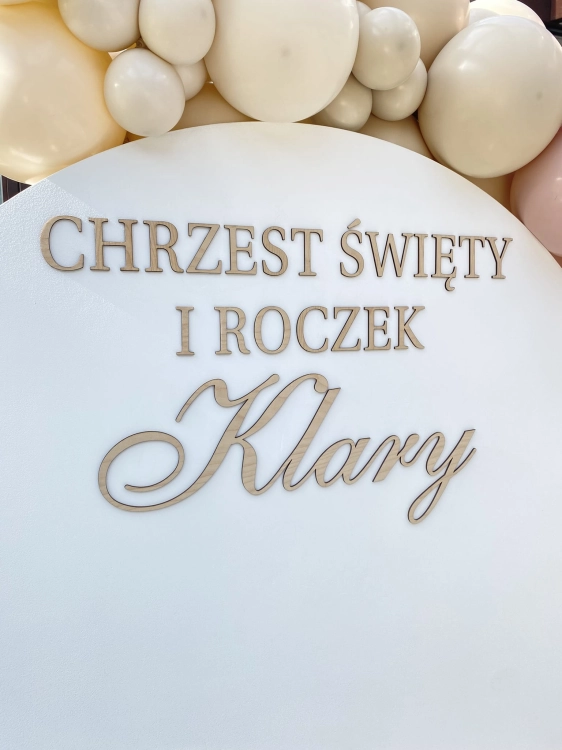 Chrzest Święty i roczek ze sklejki.JPEG
