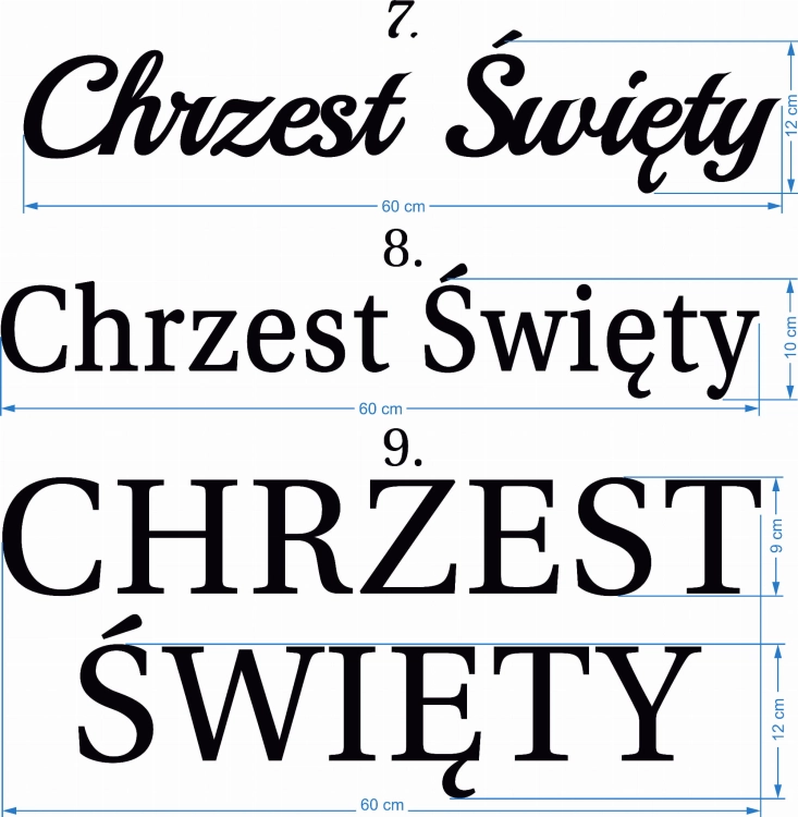 Chrzest Święty wymiarowanie 7-9 czcionki 60cm.jpg